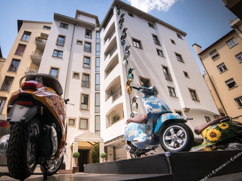 佛罗伦萨酒店住宿-艺术画廊酒店