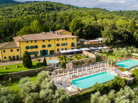 Ponte Agli Stolli酒店住宿-拉帕拉吉那别墅酒店