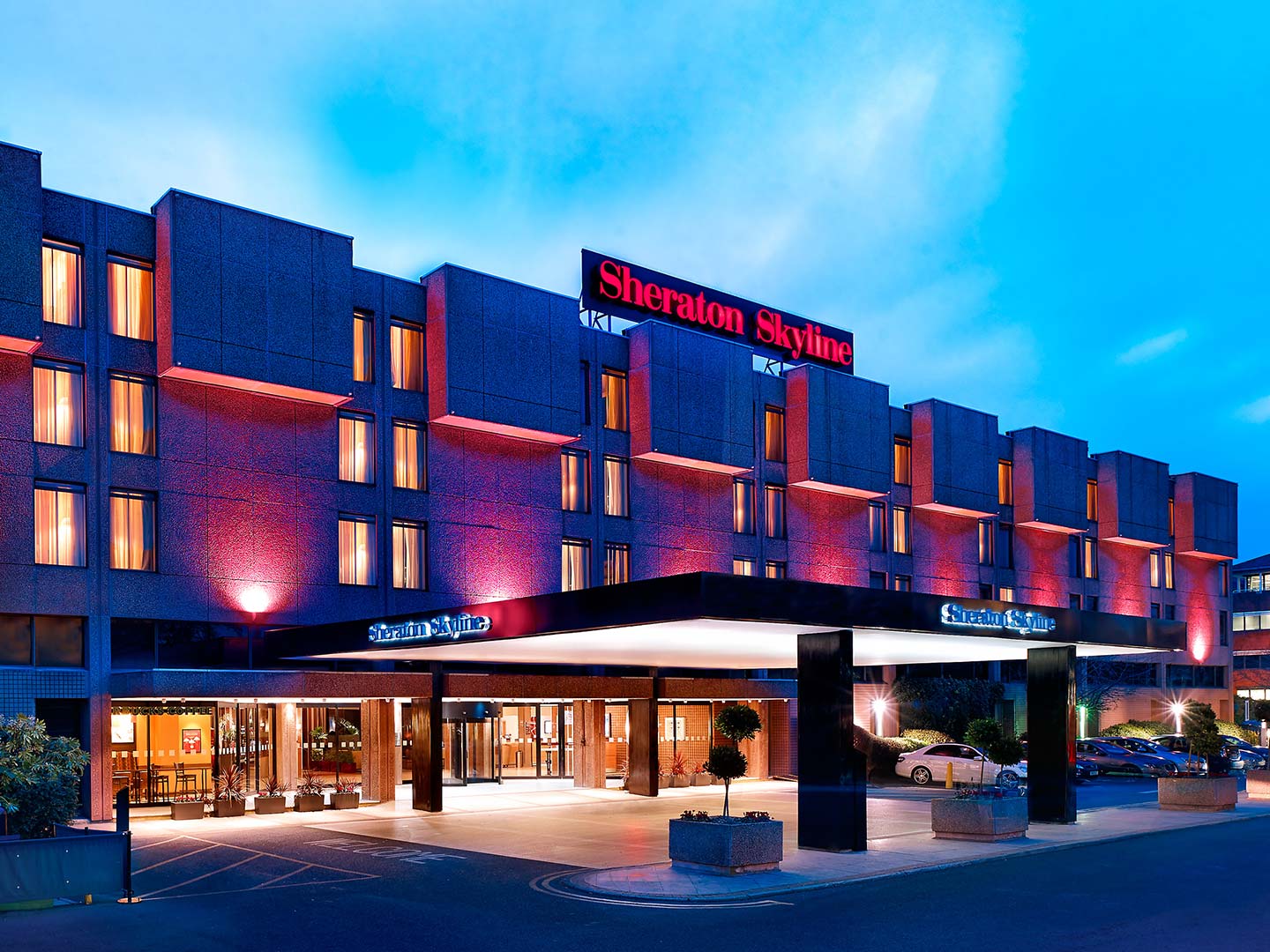 伦敦希思罗喜来登天际线酒店-官方