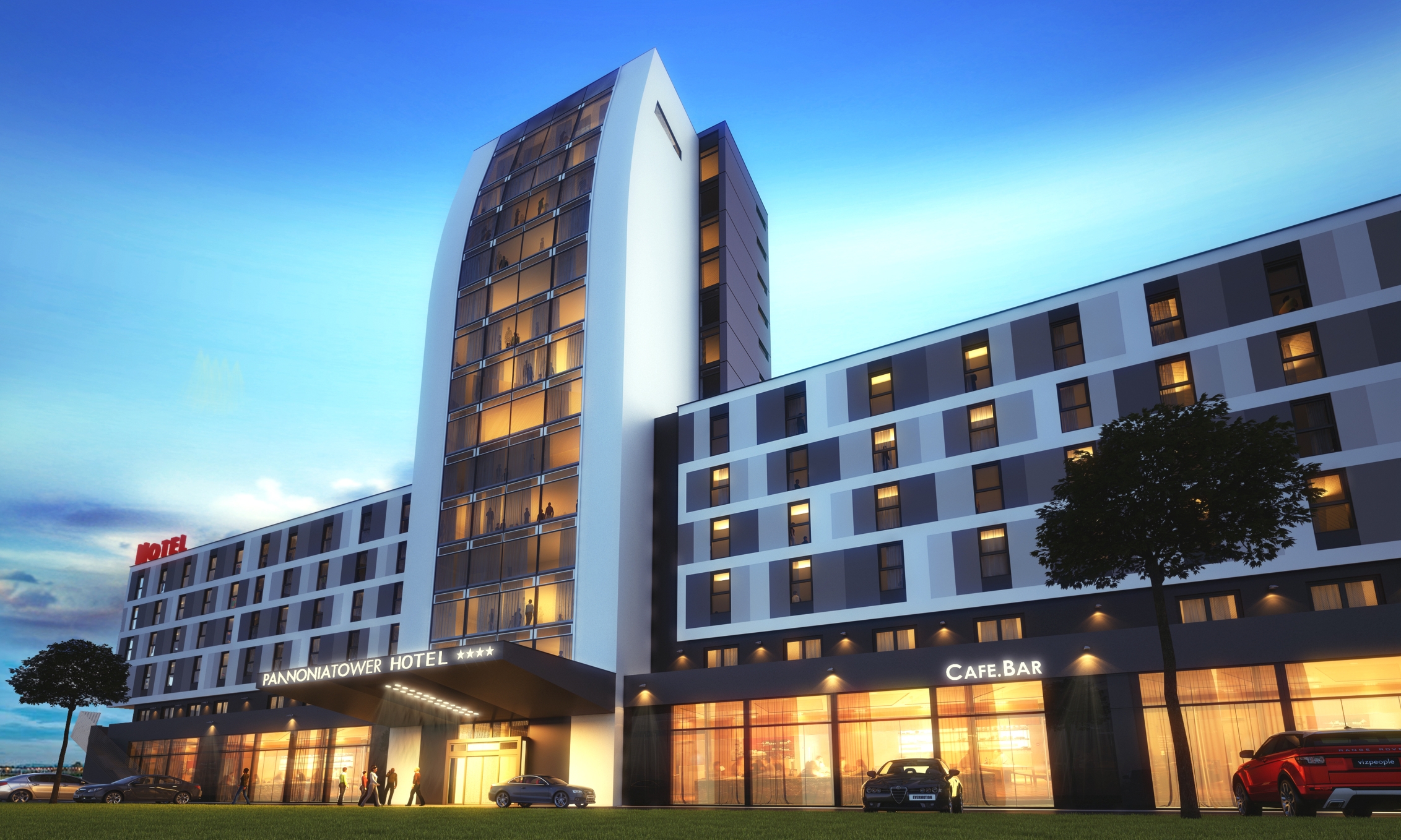 Pannonia Tower Hotel Parndorf-官方