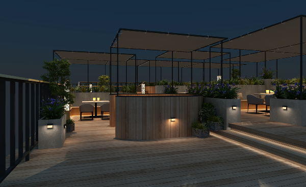 春天映向空中花园酒店(北京天安门王府井店)-官方