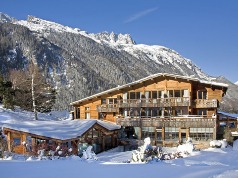 Argentiere酒店住宿-Hôtel Spa Le Jeu De Paume