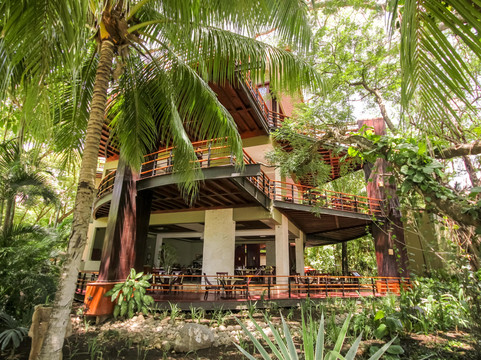 艾尔摩滩酒店住宿-Hotel Bosque Del Mar Playa Hermosa