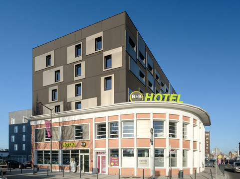 图尔宽酒店住宿-B&B HOTEL Lille Roubaix Campus Gare