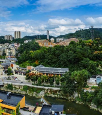 贵阳东站/新添寨/乌当地区游记图文-航拍祖国西南花园之城，领略美丽乌当风情风光