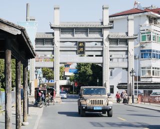 一个人漫游枫泾古镇