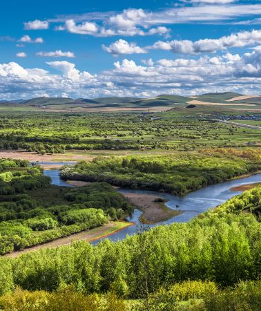 6D5N • China + Inner Mongolia + Hulunbuir + Hulunbuir Grasslands + Moergle River Scenic Area + Inner Mongolia Ergun National Wetland Park