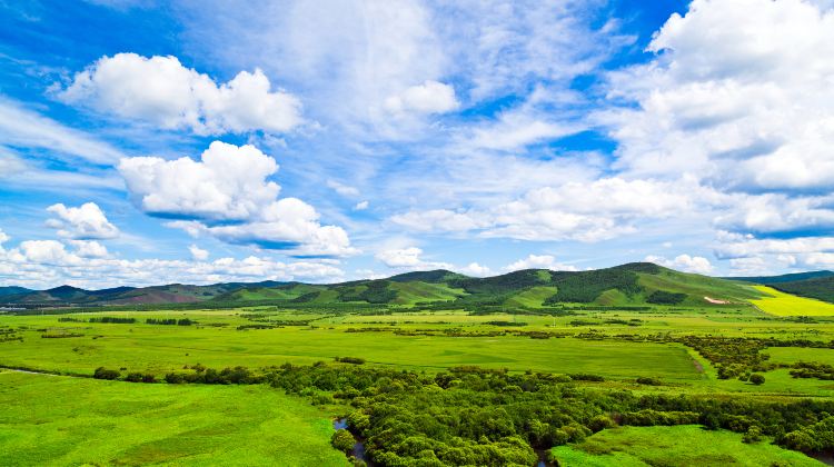 6-Day China + Inner Mongolia + Hulunbuir + Hulunbuir Grasslands + Moergle River Scenic Area + Inner Mongolia Ergun National Wetland Park