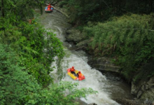 九宫山银河谷漂流景点图片