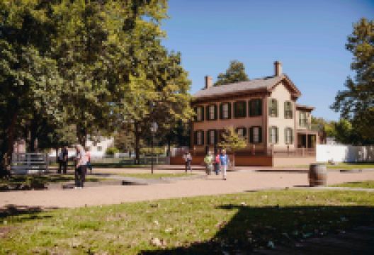 林肯故居国家历史遗址景点图片