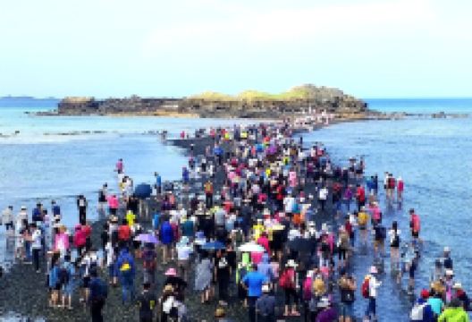 奎壁山摩西分海景点图片