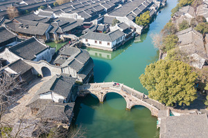 乌镇西栅景区内/乌村游记图文-走在年味诗画里，春节与乌镇的梦幻相逢