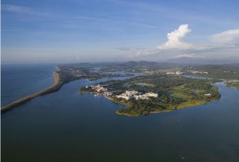 【琼海一日活动】含玉带滩+博‮成鳌‬立会址+南海博物馆+文笔峰【打卡沙美内‮湖海‬光山色-玉带滩】