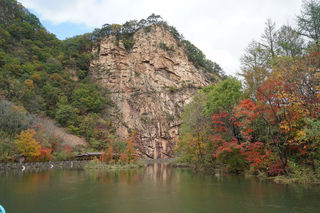 枫叶红了长白山(本溪,大石湖)