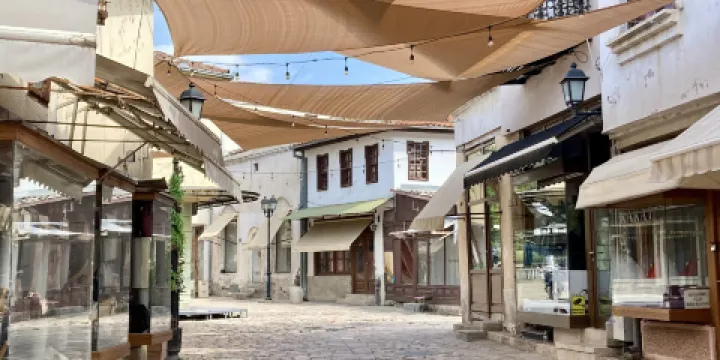 斯科普里老集市