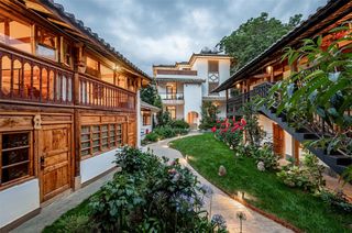 昆明野鸭湖-春意盎然的三进四合院民宿-让心灵小憩一下