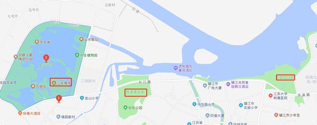 镇江一日游，金山寺，北固山，焦山，西津渡，三山一渡