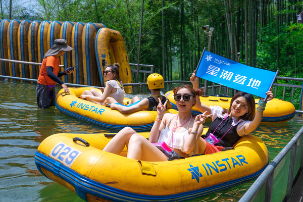 暑期杭州周边游,在安吉星潮营地,来一场夏日清凉之旅