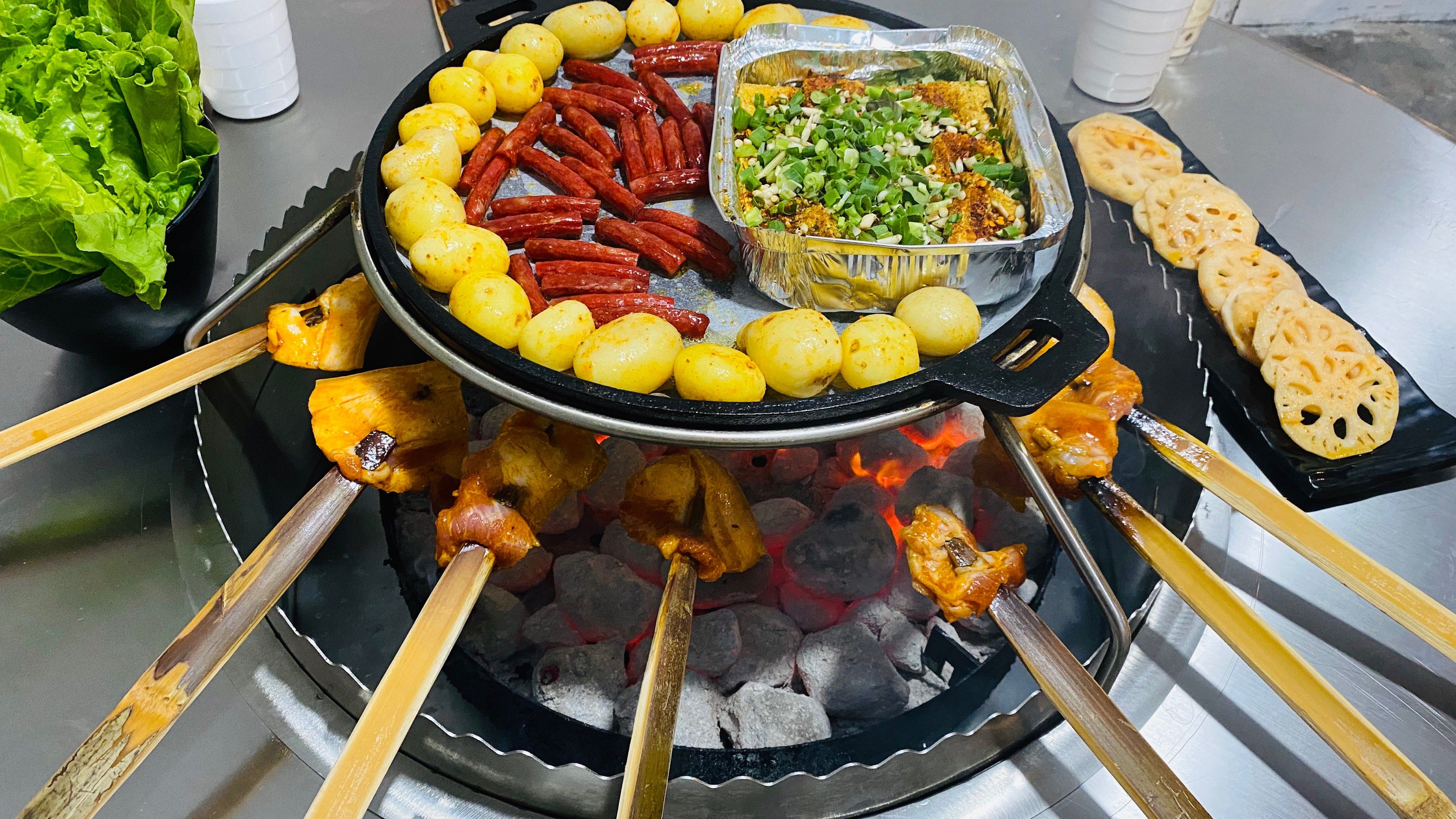 川西火焰山西昌火盆烧烤(郫县店)