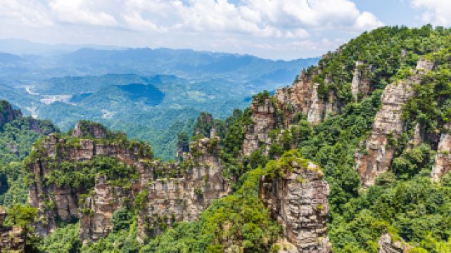 杨家界景区-天然长城