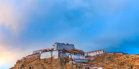宗山抗英遺址-江孜宗山古堡