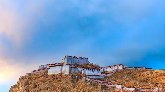 宗山抗英遺址-江孜宗山古堡