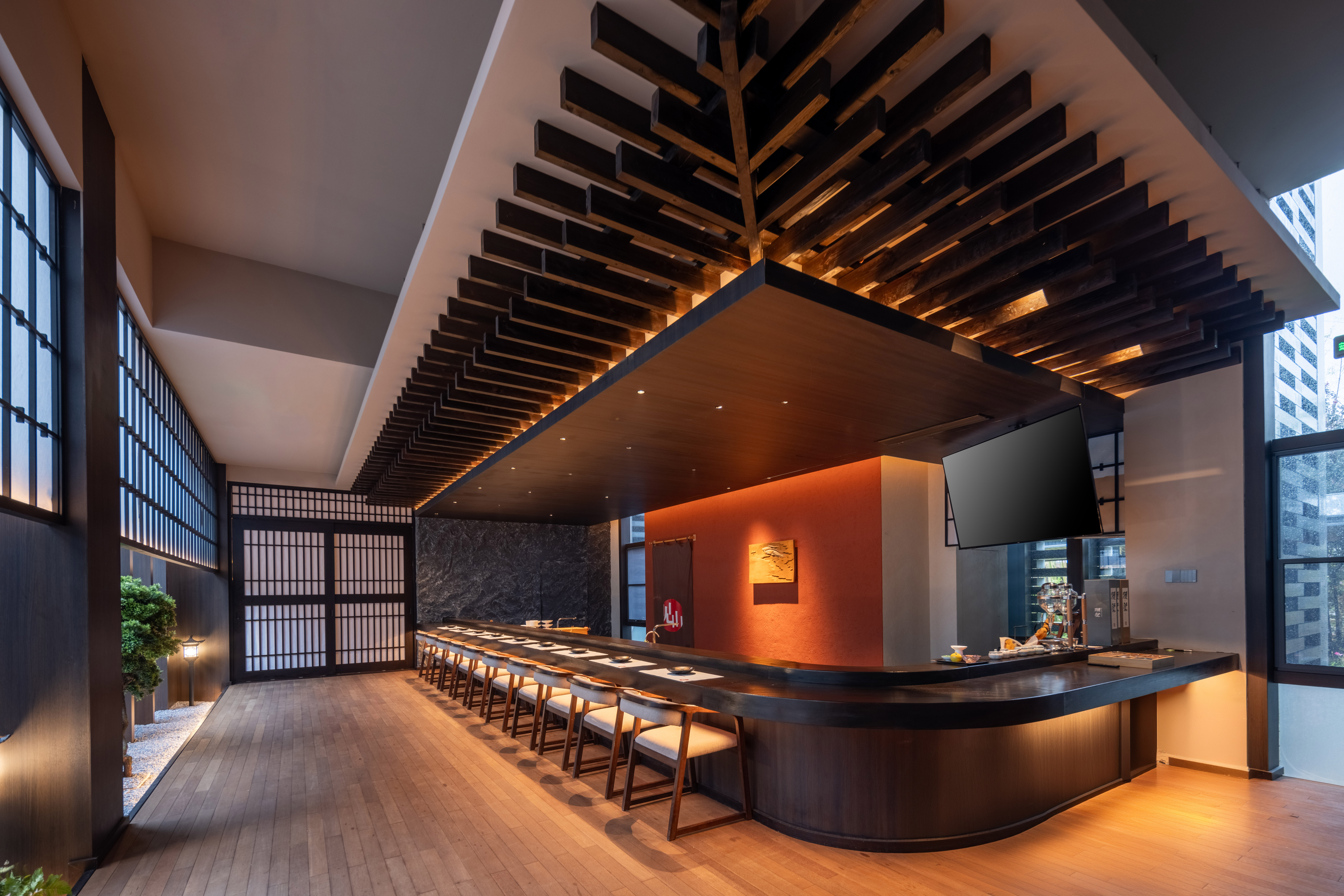 花筑奢·见山结庐唐风民宿·见山唐风料理餐厅图片