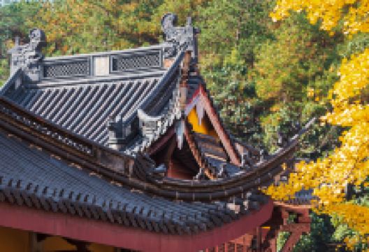 雪窦山景点图片