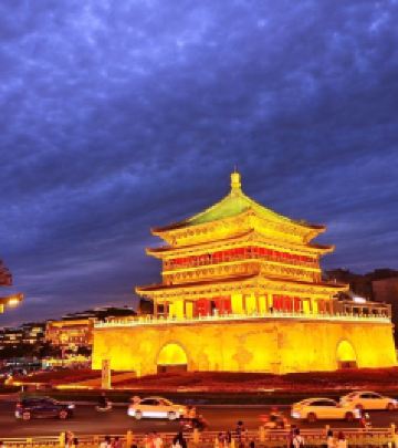 碑林区游记图文-西安夏季这样玩 畅游夜碑林 网红推荐网红点