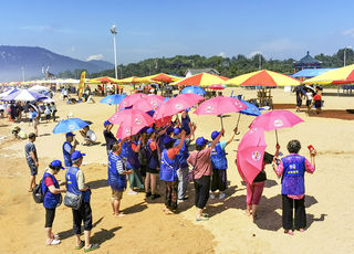 迷人的十里黄金海岸