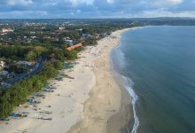 金巴兰海滩景点图片