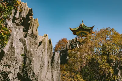 石林风景区-望峰亭