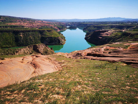 神秘而又神奇的靖边波浪谷