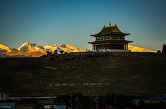 定日游记图片] 世界上海拔最高的定日关帝庙，啥时候建的，为什么藏族人也崇拜汉庙