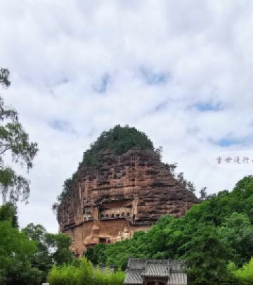 麦积山石窟/仙人崖游记图文-甘南自驾游之一：泥塑中的“东方微笑”——天水麦积山石窟