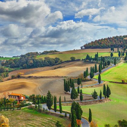 意大利佛罗伦萨+皮恩扎+锡耶纳+比萨6日5晚私家团