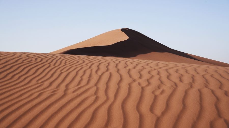 红沙漠红沙河景区