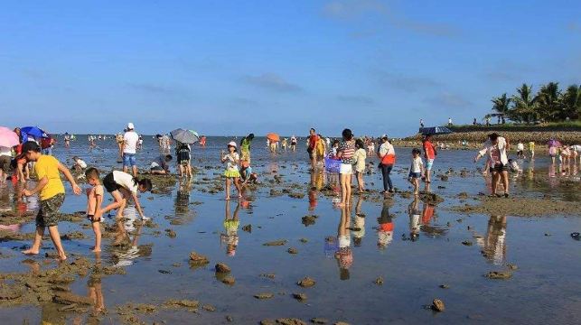 三亚水上赶海体验区