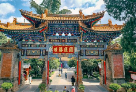 圆通寺景点图片