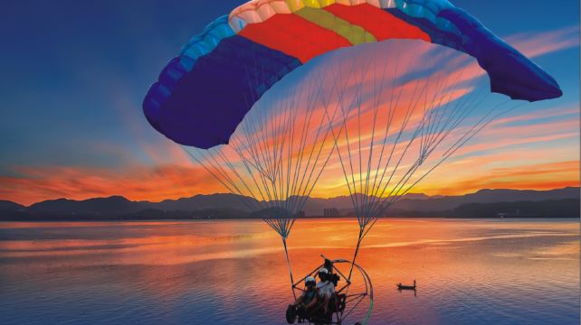 千岛湖天翔动力滑翔伞