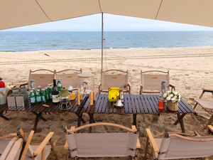 山海关欢乐海洋公园度假区游记图文-带着狗狗去海边露营吧|大热荒野秦皇岛