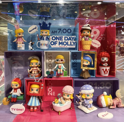 潮玩文化 POP MART (泡泡玛特)的热度