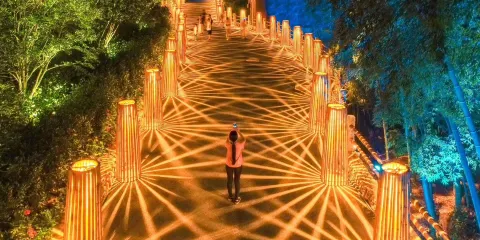 蔓塘裏大地之光景區