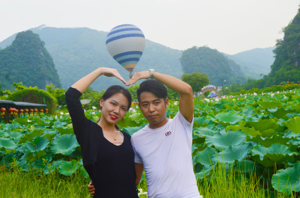 清远旅游,和爱人邂逅英西峰林,甜蜜点滴,体验嫦娥奔月漫月飞仙