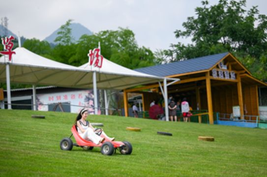 成都周边1天打来回,玩转绵竹九龙滑草场!