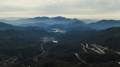 金寨游记图片] 冬日里的金寨，自驾中国红岭公路，彷如置身一幅水墨画中