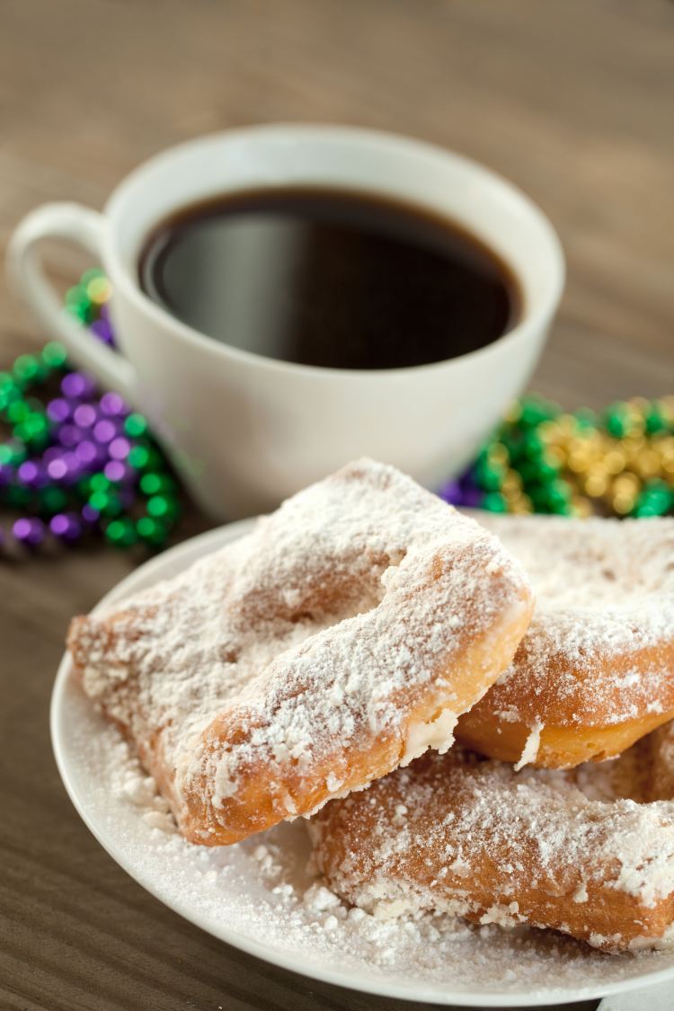 Churros and hot chocolate