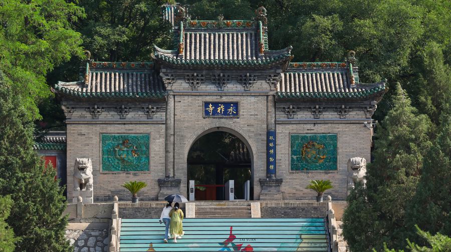 太原双塔寺-双塔博物馆