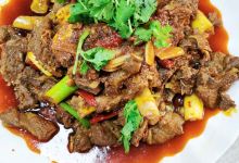 马哈哈特色黄焖羊肉美食图片