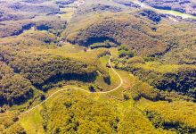 白沙陨石坑景点图片